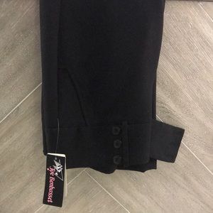 Black junior Dress Pants